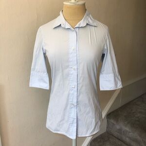 Larieda 204 Lena Short Sleeve Button Down EUC